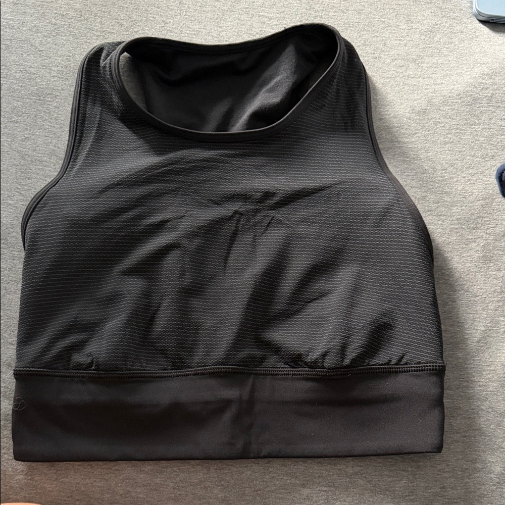 Black High-Neck Sports Bra - Women Intimates & Sleepwear